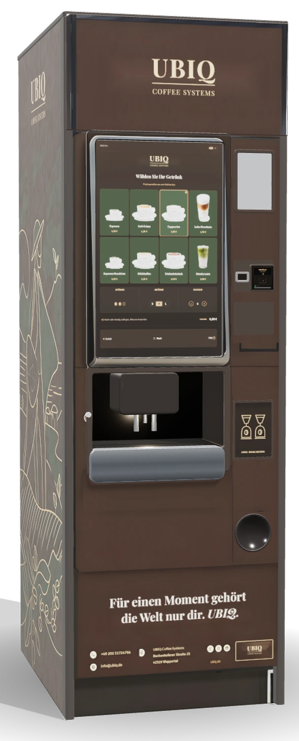 UBIQ One, Kaffeestandautomat von UBIQ Coffee Systems